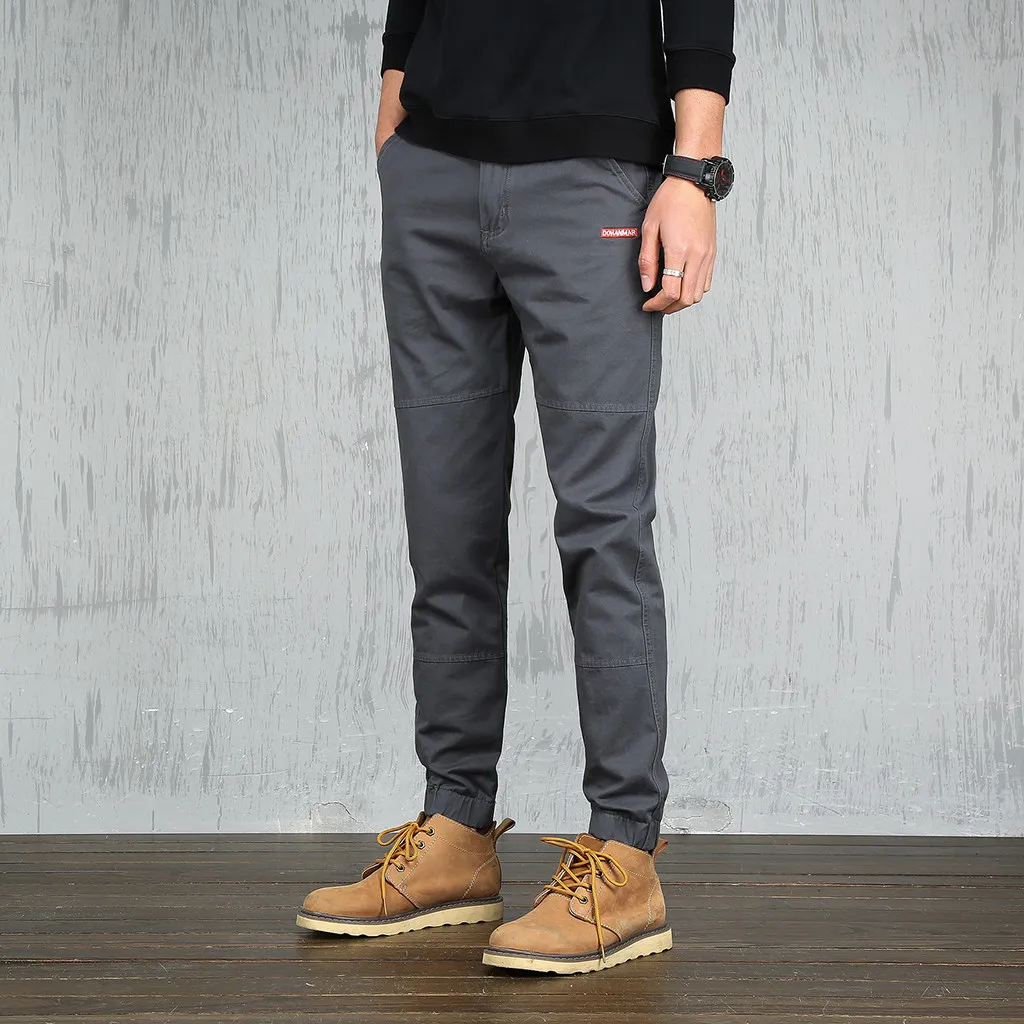 men pants casual Pants cargo pants men Summer Fashion Men's Pure Trousers and Small-footed Casual Pants Plus size Y618 men pants casual Pants cargo pants men Summer Fashion Men's Pure Trousers and Small-footed Casual Pants Plus size Y618