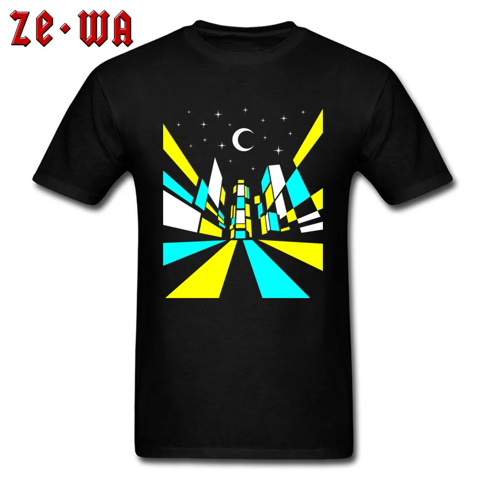 Men Plain Cool Tops Tees O-Neck VALENTINE DAY 100% Cotton T-shirts cosie Short Sleeve NEW YORK NIGHT T-Shirt Top Quality NEW YORK NIGHT black