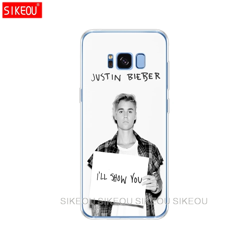 silicone case for Samsung Galaxy S9 S8 S7 S6 edge S5 S4 S3 PLUS phone cover Fashion JUSTIN BIEBER Super Star