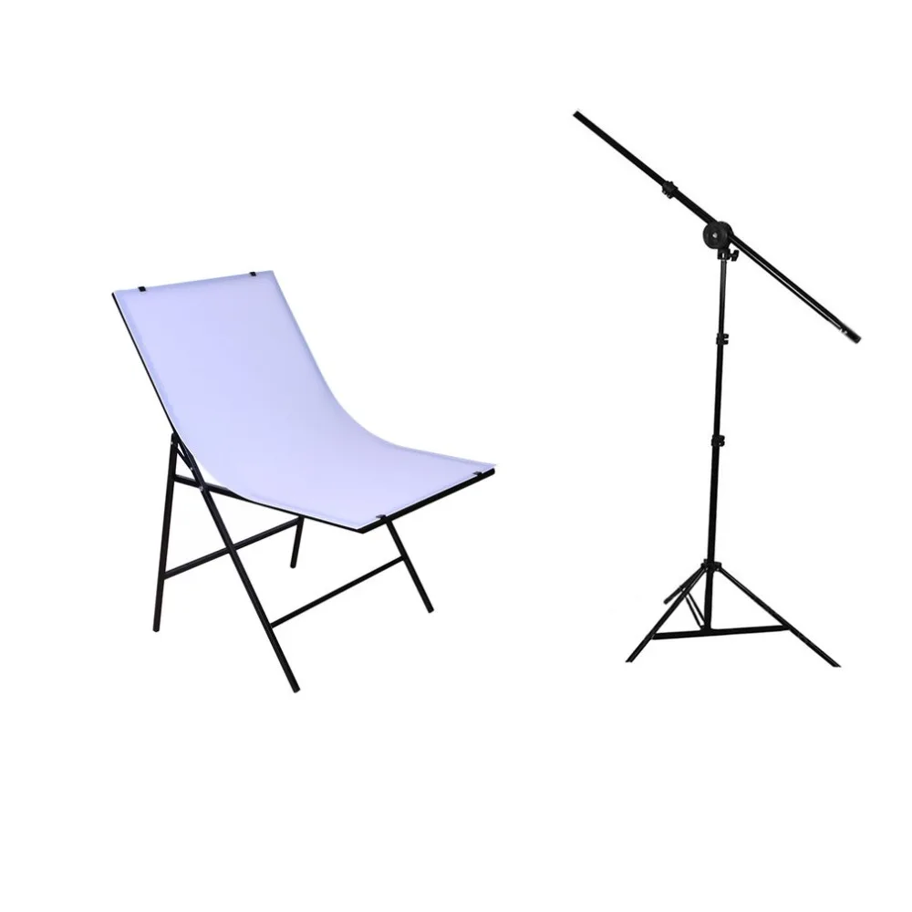 

50 x 70cm Flash Softbox Lightbox 2pcs Light Stand Photography Lighting Kit Shooting Table for Photo Studio Diffuser Portrait