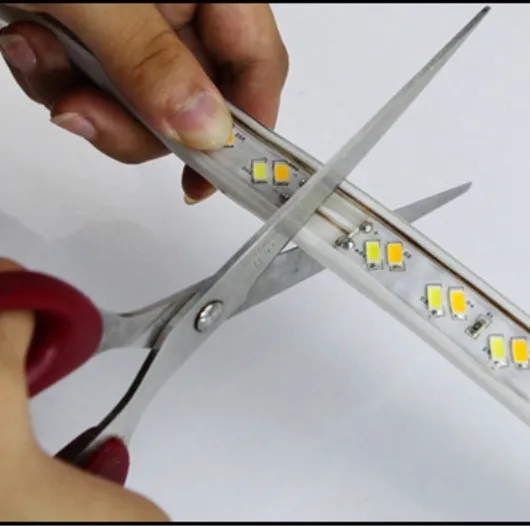 Светодиодная лента 220 В 120 светодиодный s/m гибкий 5630 5730 SMD с регулируемой яркостью