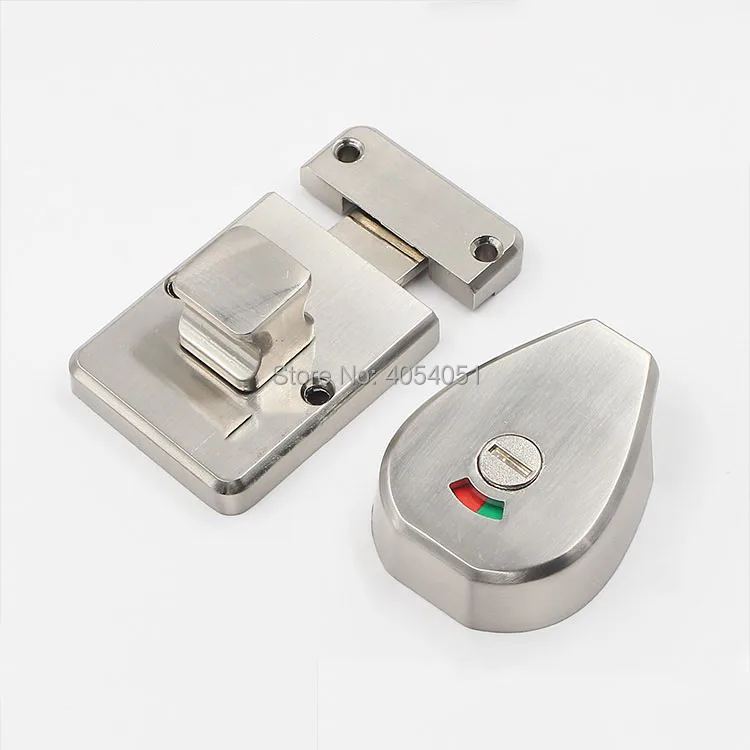 door bolt Indication lock partition door lock Public toilet sanitary