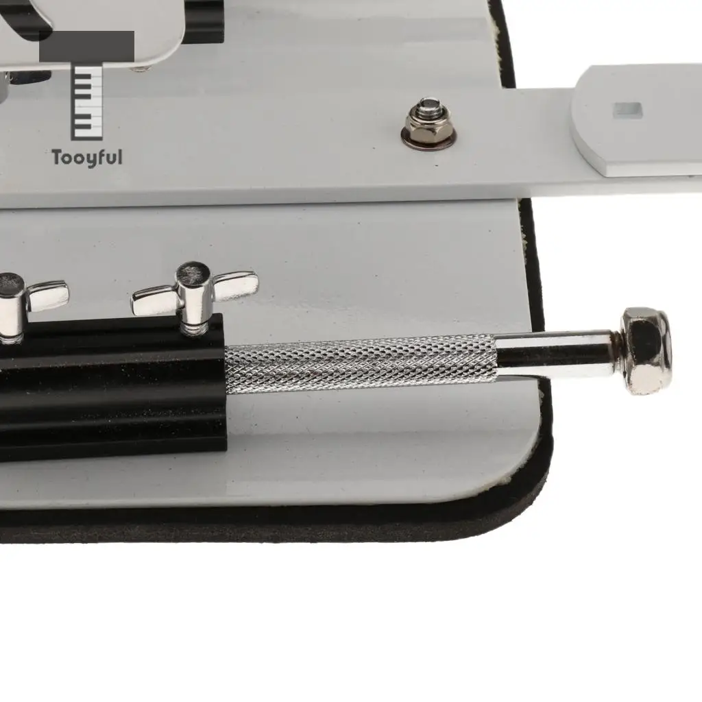 Tooyful Adjustable Aluminium Alloy Marching Small Snare Drum Carrier Holder for Drummer Percussion Accessory