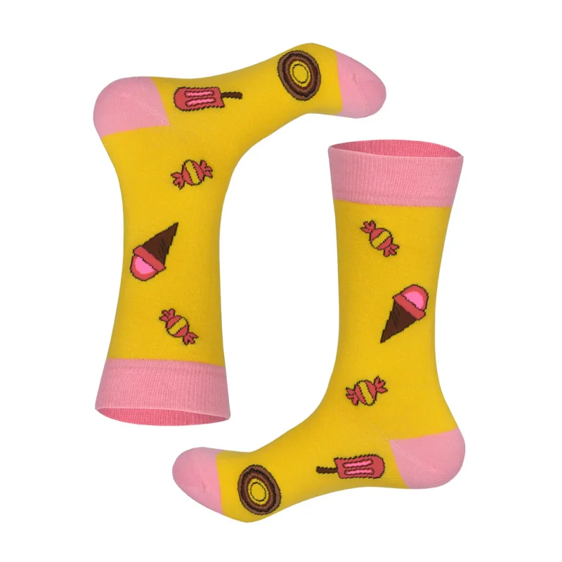 Lionzone 2019 недавно для мужчин носки хлопковые повседневные личность дизайн хип хоп Уличная Happy носки для девочек подарки Бренд Качество