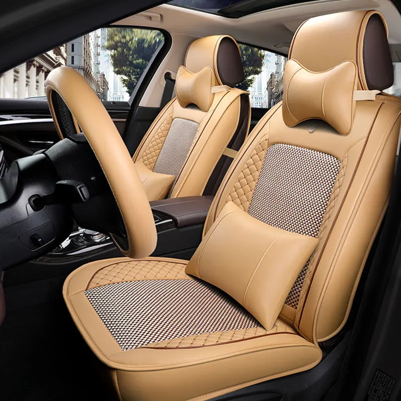  PU leather car seat cover Universal auto seat cushion for hyundai sonata tucson ssangyong ssang yon