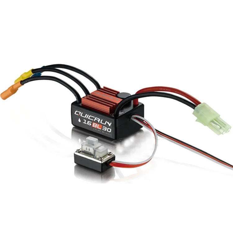 

1PCS Hobbywing QuicRun Brushless ESC 60A WP-16BL30 Waterproof Electric Speed Controller for 1:10 RC Car Upgrade Parts