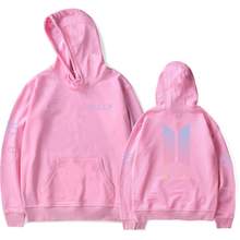LUCKYFRIDAYF Harajuku BTS Kpop Love Yourself felpe roupas Sweatshirt Bangtan Boys Hoodies Women Clothing oversized hoodie 4xl