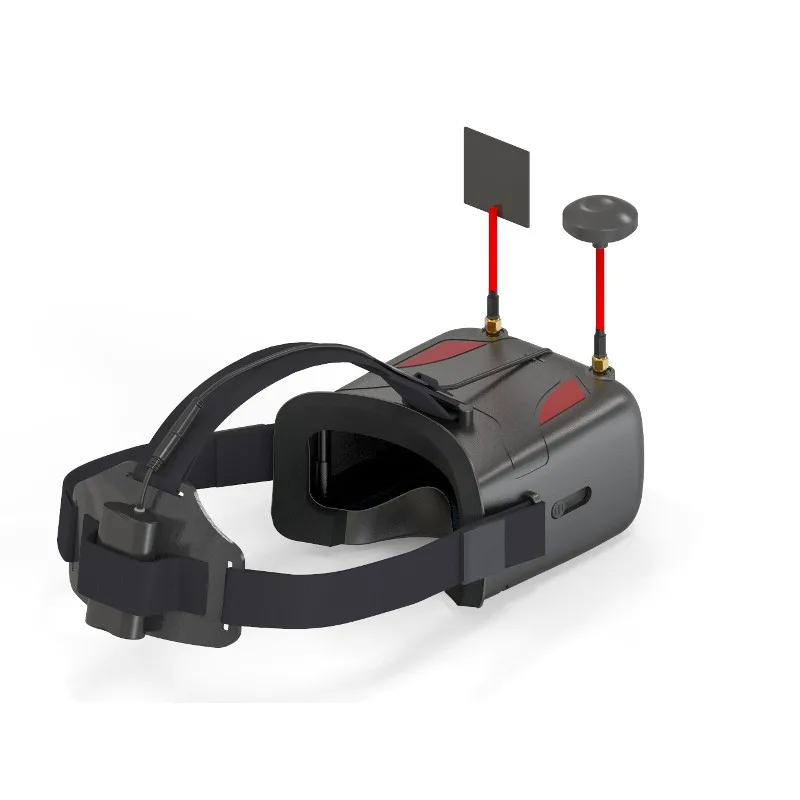 VR D2 Pro 5 дюймов 800*480 40CH 5,8G разнообразие FPV очки w/DVR объектив регулируемый