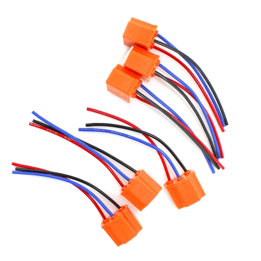 Wire Wiring Harness Connector Sockets for Car Headlight (1)