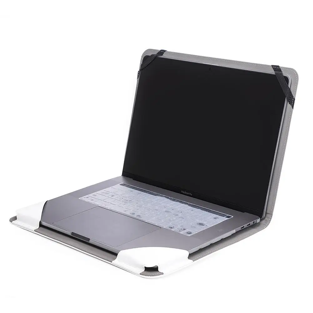 6 цветов для Mac BOOK 15,4 Pro раскладушка сплошной цвет защитный чехол из искусственной кожи R20