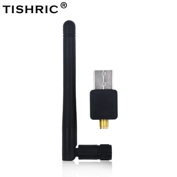 

TISHRIC 150Mbps MINI Wireless USB WiFi Adapter 802.11n/g/b Antenna wi-fi Dongle Network LAN Card For WindowsXP/7 Vista Linux