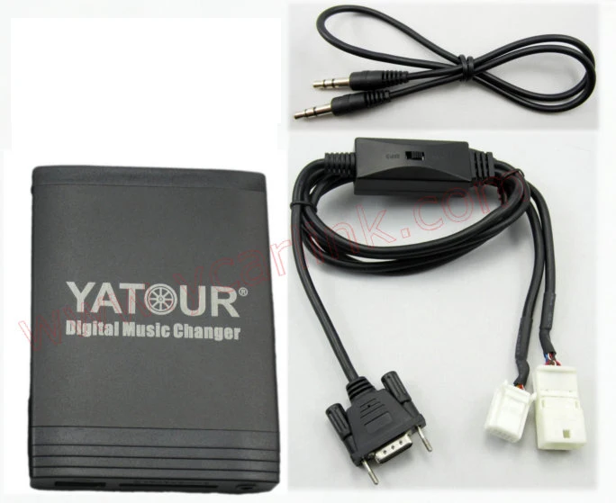 Цифровой музыкальный адаптер Yatour USB MP3 AUX для 2003-11 Toyota Small 6+ 6 с cd-переключателем YTM06-TOY2Y