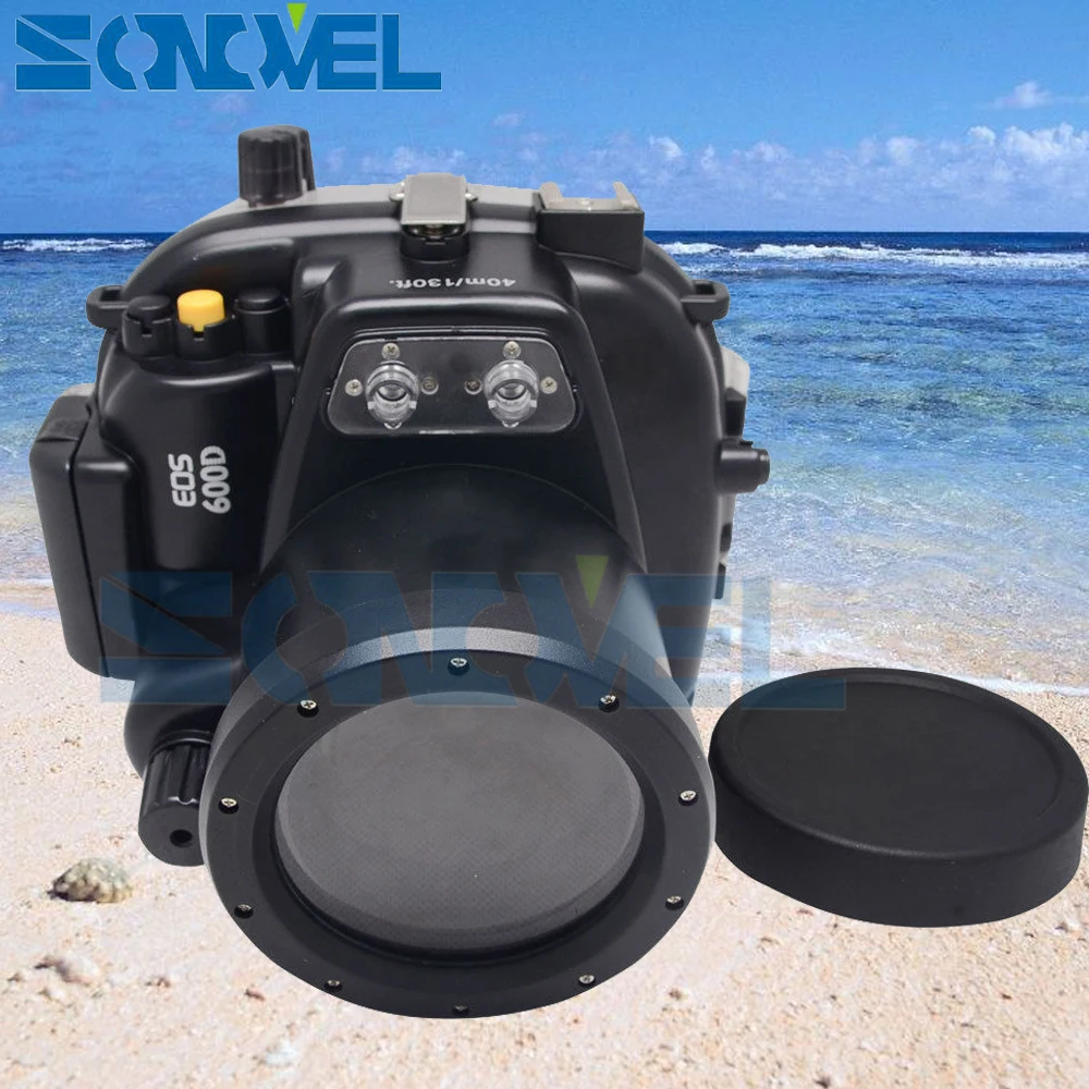 Meikon 40m 130ft Waterproof Underwater Diving Case Camera Housing Case