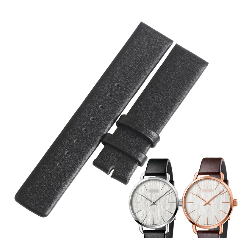 Ремешок wentula из натуральной кожи для часов CK K7B211/K7B216/K7B236|genuine leather watch strap|watch strapleather