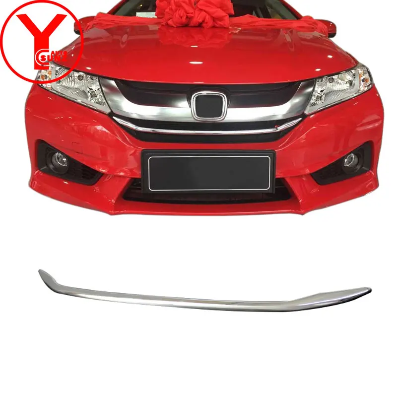 Передняя решетка ABS 2016 для Honda CITY 2014 2015 хромированная автозапчасти honda city