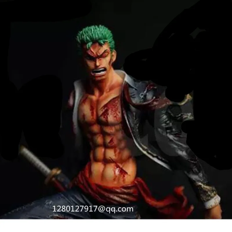 Цельнокроеная статуя Roronoa Zoro VS Pica полная длина портретный лимит бюст анимационная фигурка GK Коллекционная модель игрушки 16 ''коробка P1252