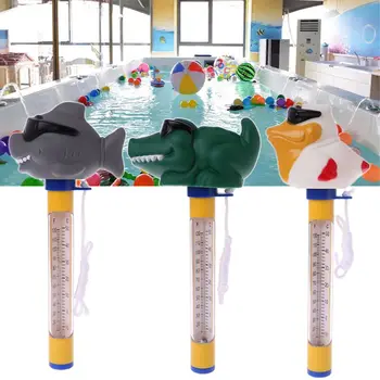 

Cute Animal Floating Thermometer for Outdoor & Indoor Swimming Pools Spas/Hot Tubs Pool Water Temperature Sensor