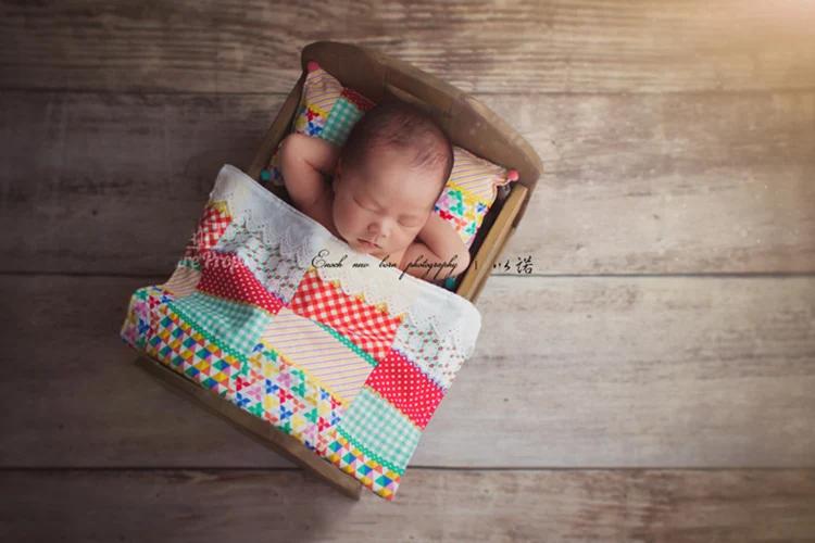 baby fotoshoot pillow blanket