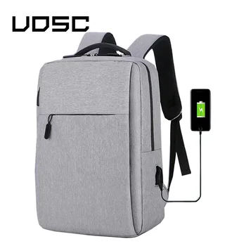 

UOSC Usb Charging Backpack Anti Theft Men Back Packs 2019 Travel Bag For 16inch Laptop Backbag Daypacks Male Schoolbag Mochila