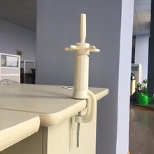 Высококачественная стойка для париков Манекен Держатель Головы манекен голова Стенд Твердый пластик и сталь подставка под парик столовые зажимы