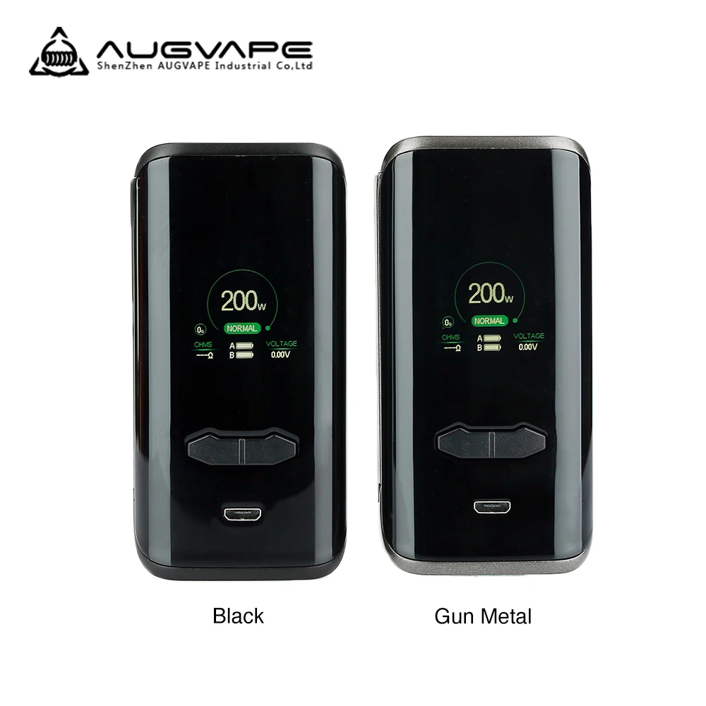 

New Original Augvape VX200 Vape Box Mod Max 200W No 18650 Battery Mod Box Firmware Upgradeable Vs Shogun / Revenger X / Luxe Mod