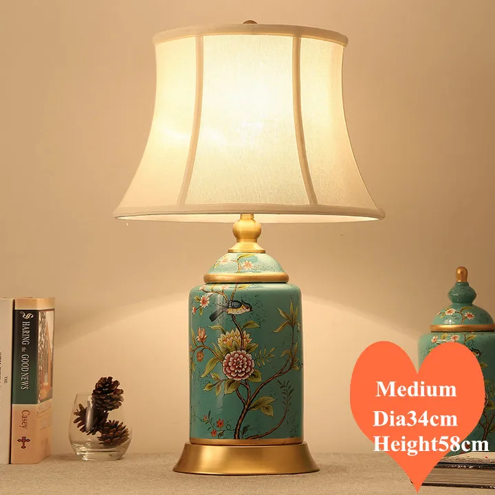 ceramic table lamps vintage
