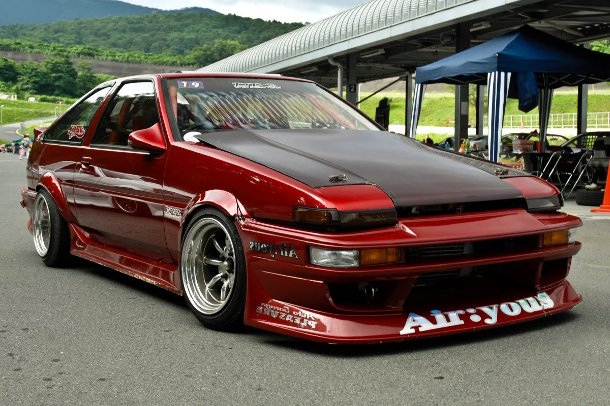 Ae86 japan tuning sports car KC229 Living room home wall ...