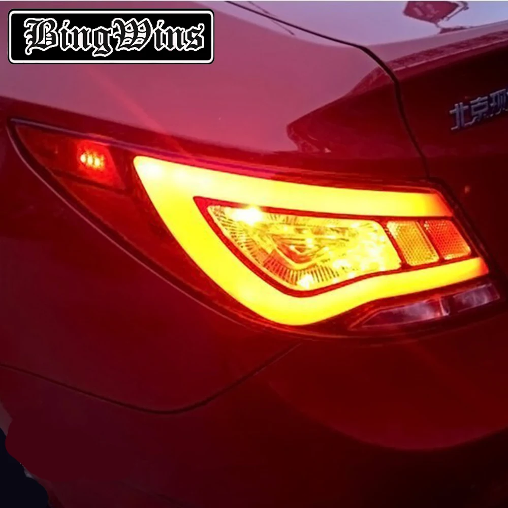 Tail Lamp for Hyundai Solaris taillight Accent Verna led tail light