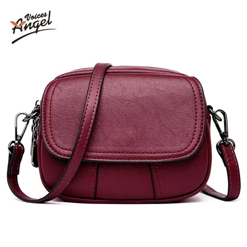 السيدات حقيقية حقائب يد جلدية مصمم الفاخرة أكياس للنساء 2018 المرأة رسول حقيبة كتف أعلى-حقائب بيد رفرف Sac