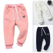 Funfeliz 2018 Winter Kids Warm Pants Thick Fleece Velvet Pants for Girls Winter Children Pants Boys Trousers Girls Warm Leggings Funfeliz 2018 Winter Kids Warm Pants Thick Fleece Velvet Pants for Girls Winter Children Pants Boys Trousers Girls Warm Leggings