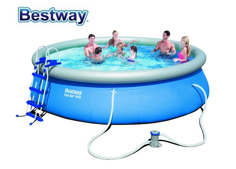 bestway fast set inflatable pool