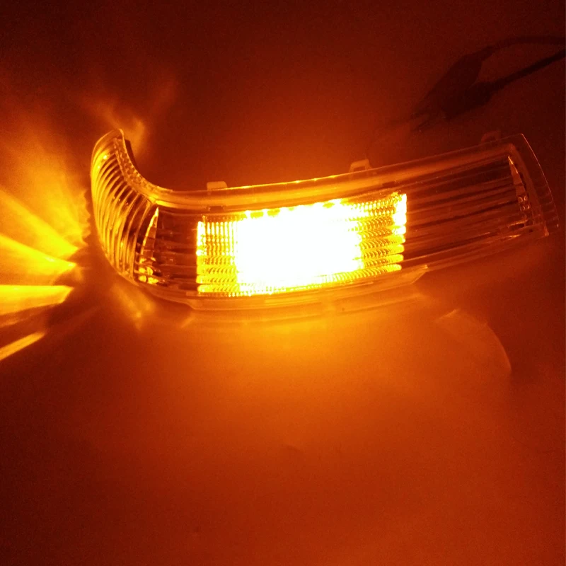 Capqx 2 шт. боковые зеркала заднего вида зеркало заднего вида светодиодный поворота сигнальная лампа для VW TOUAREG 2003 2004 2005 2006 7L6 949 102