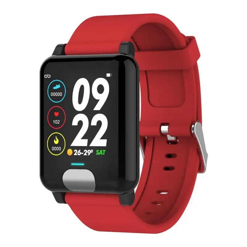 

Sport Smart Watch Fitness Bracelet Heart Rate Monitor Tracker Smart Wristband ECG PPG Blood Pressure Watch for IOS Android