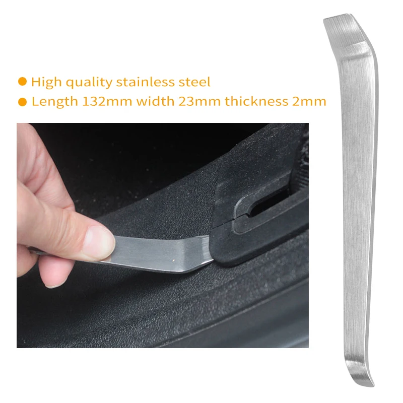 

1pcs Car Audio Conversion Tool Panel Audio Navigation Door Installer Disassembly Tools High Quality Stainless Steel Pry Knife