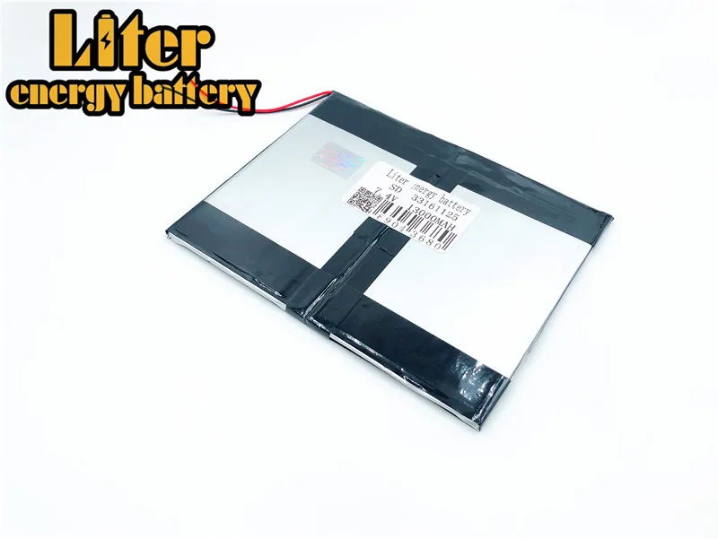 7 4 В 13000 мАч Планшеты батареи DIY U30GT U30GT1 U30GT2 двойной планшетный ПК батарея 33161125 35160125
