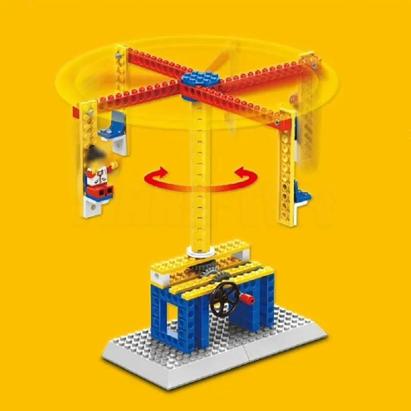 

The Mechanical Engineering Building Blocks Model Bricks Set Educational Learning Toys For Children Gift Cultivate Creativity DIY