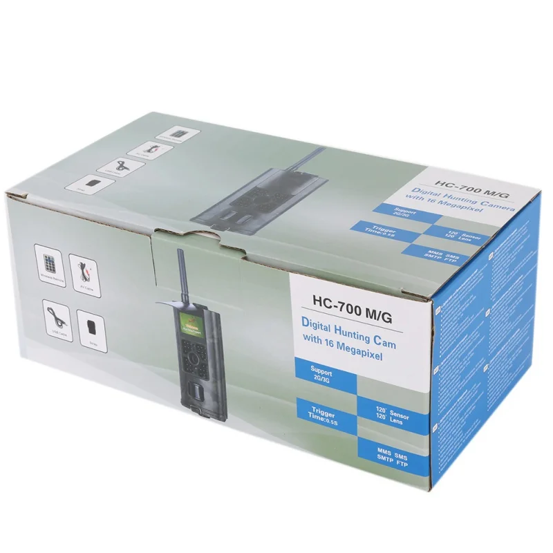 Móvel ao ar Livre à Prova Câmeras de Celular Smtp Caça Câmera Trilha Gsm d' Água Infrared Night Vision Hc700m 16mp 1080 p 2g Mms 15 Câmeras de caça
