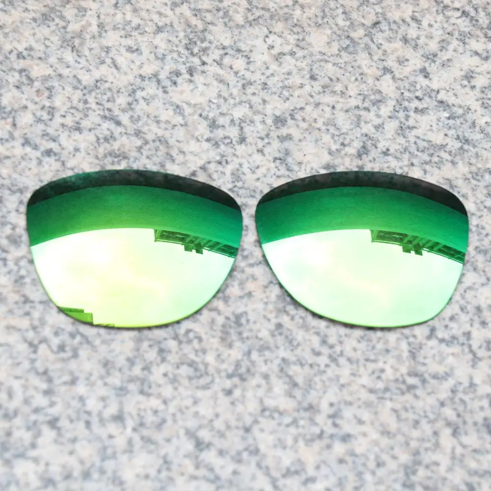 Wholesale  Polarized Enhanced Replacement Lenses for Oakley Frogskins  Sunglasses - Emerald Green Polarized Mirror - AliExpress