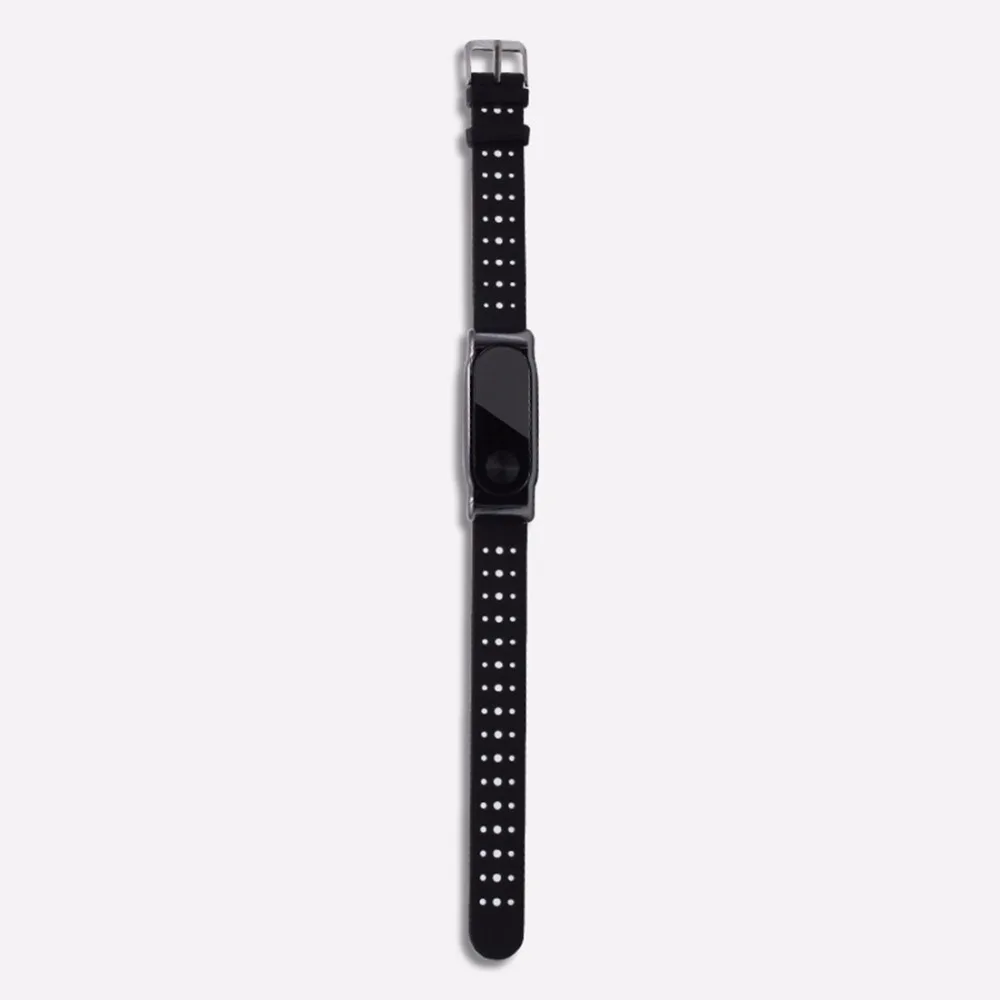 Xiaomi mi ремешок, 2 ремешка, браслет mi Band, спортивный браслет, дышащий силиконовый ремешок для часов, сменная Пряжка из нержавеющей стали