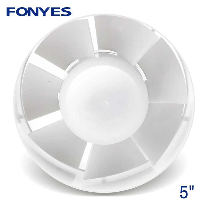

5 inch mini fan inline duct fan exhaust fan for bathroom toilet ceiling ventilation wall fan ventilator pipe extractor 220V
