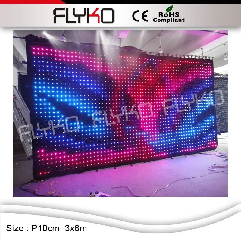 

LED display LED curtain Stage background LED video wall new product
