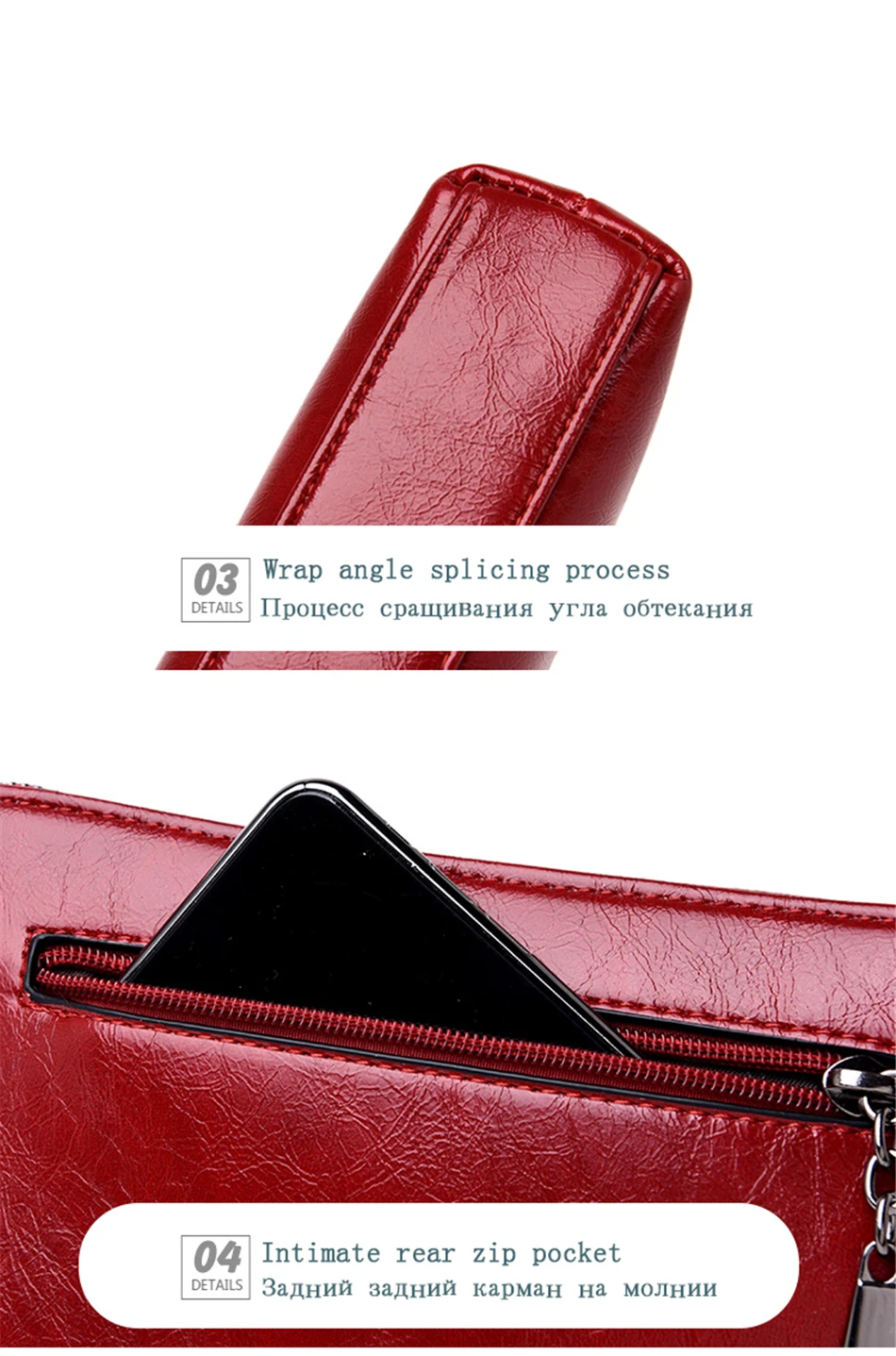 VANDERWAH couro bolsas de luxo mulheres sacos