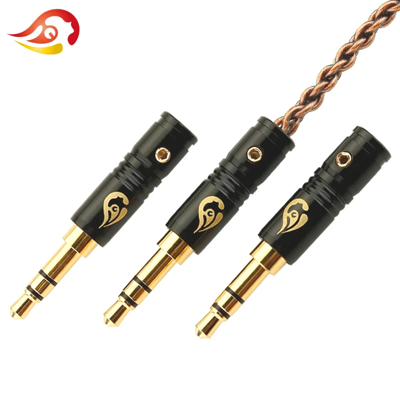 

QYFANG 100pcs 3.5mm Plug Audio Jack 3 Pole HiFi Earphone Splice Adapter Headphone DIY Stereo Repair Solder Wire Connector Plugs
