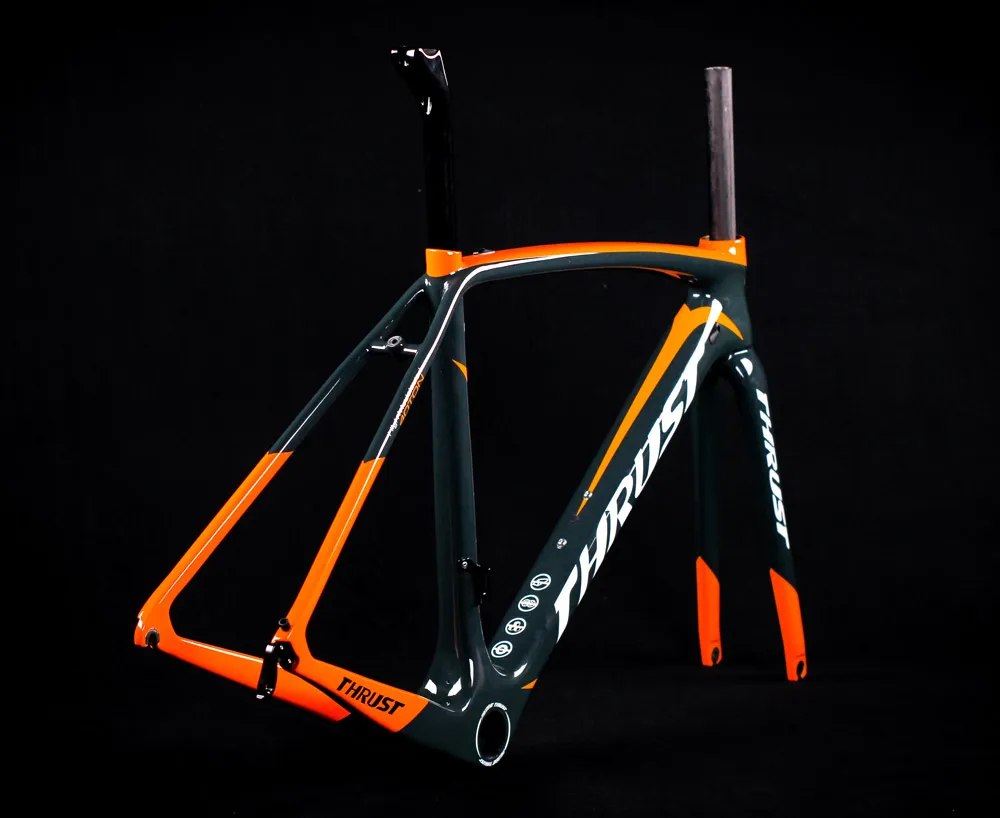 Perfect Customized design carbon bicycle frames new full carbon fiber road bikes frame thrust frame t1000 carbon bsa bike 5