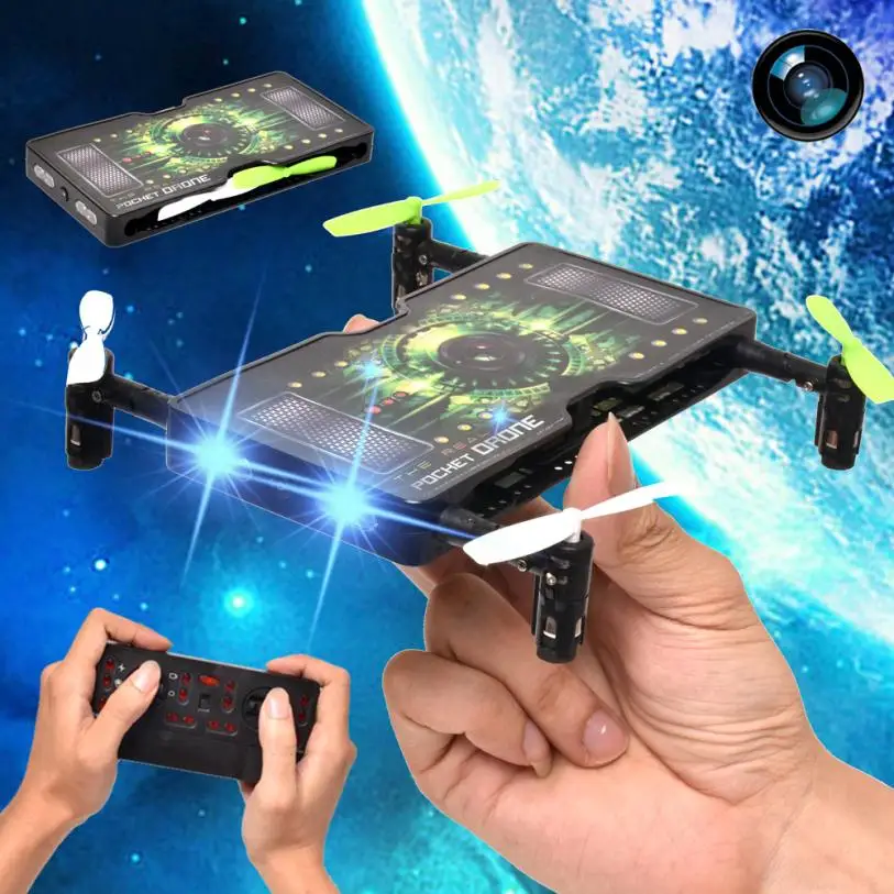 Buy Cheap 1325 Folding Pocket Mini drone Selfie 2.0MP HD Camera 2.4G 4CH RC Quadcopter Dropshipping Free Shipping A3