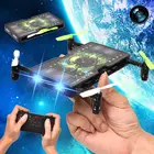Save 10.92 on 1325 Folding Pocket Mini drone Selfie 2.0MP HD Camera 2.4G 4CH RC Quadcopter Dropshipping Free Shipping A3