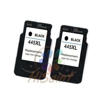 

hisaint 2x compatible printer ink cartridges for canon PG445 ink cartridge for canon pixma ip2810 mg2410 mg2510 free shipping