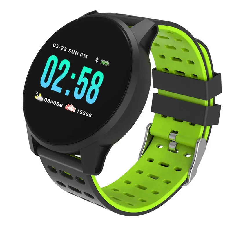 Outdoor Swim Smart Watch Blood Pressure Heart Rate Monitor