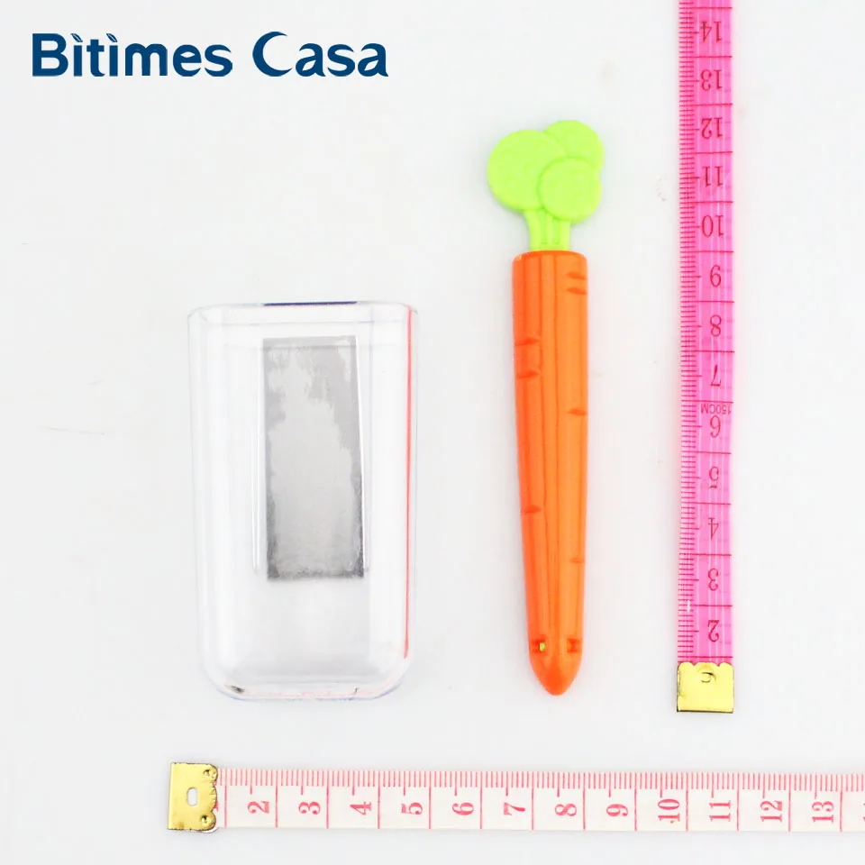 Bitimes 5 шт./лот Еда герметичный уплотнительная клипы магниты на холодильник морковь Форма с держать в поле украшения дома Кухня инструмент магниты