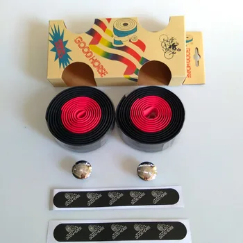 

Road Bicycle Handlebar Tape Fixed Gear Bike Double color Handlebar Tape Wraps EVA Material Bicycle Handlebar Tape